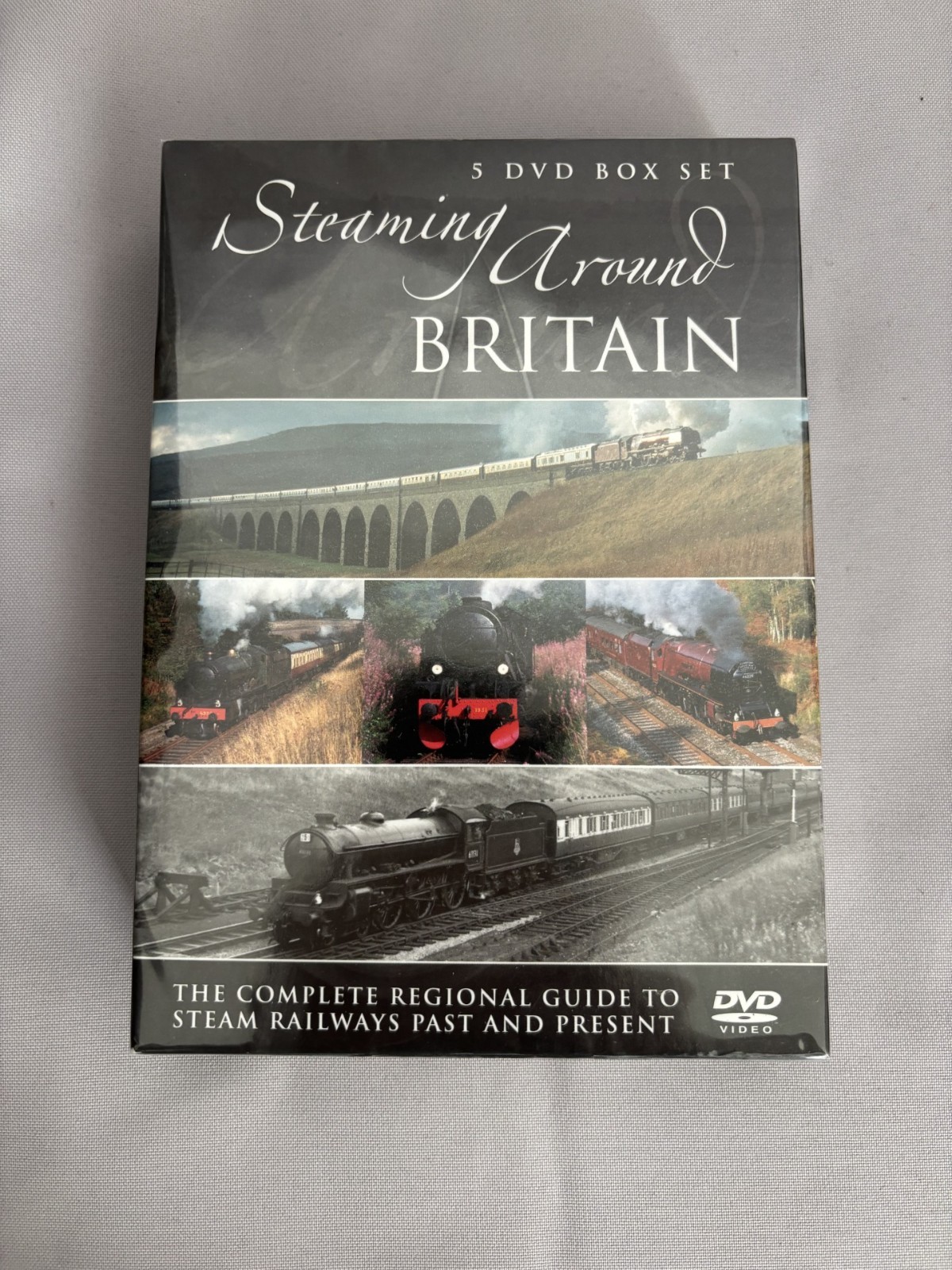 Steaming Around Britain 5-DVD Boxset Brand New & Factory Sealed Genuine