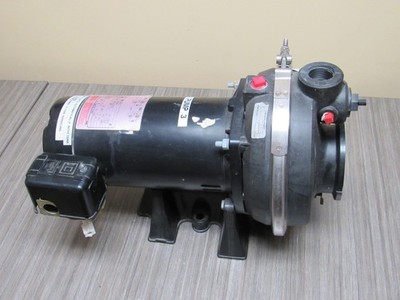 TEEL 3P687B 1.5 HP deep well jet pump A.O. Smith C48L2EC11 115/230 volt 1 phase