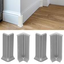 4.7" 2 Inside 2 Outside Self Adhesive Baseboard Corner Block Edge Protector