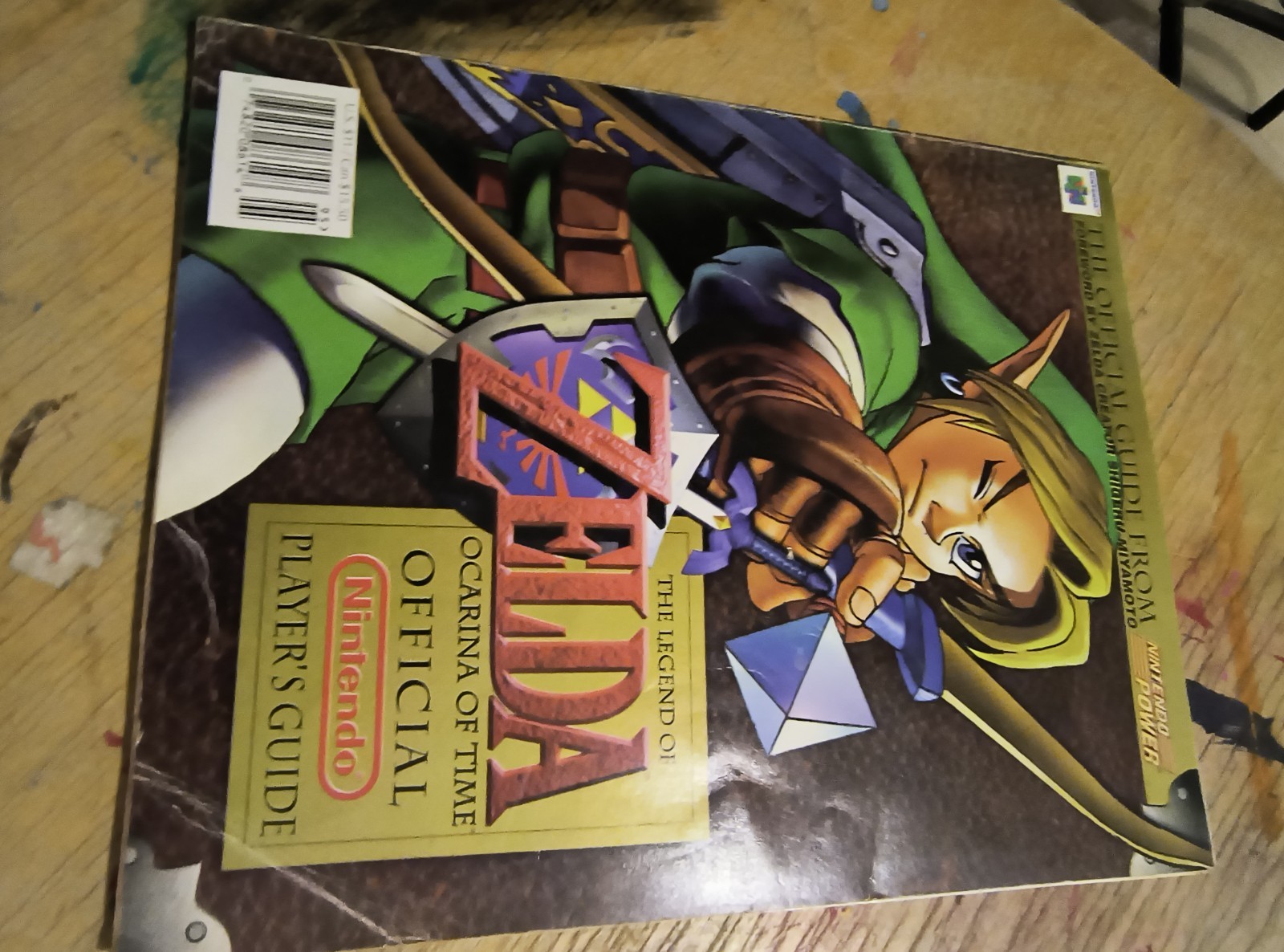 Legend of Zelda, The: Ocarina of Time - Official Nintendo Player's Guide - RARE!