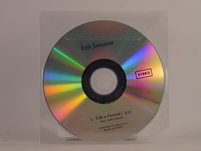 ERIK JONASSON LIKE A FUNERAL (F17) 1 Track Promo CD Single including Plastic Sle