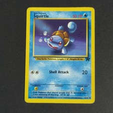 Pokemon Card WOTC: Squirtle 68/82 - Team Rocket