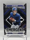2025 Panini Prizm Emergent Jaxson Dart RC NY Giants #6