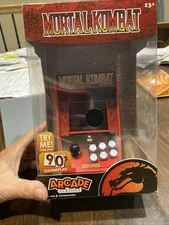 New Basic Fun! Arcade Classics MORTAL KOMBAT Midway Mini Handheld Game (PT2)