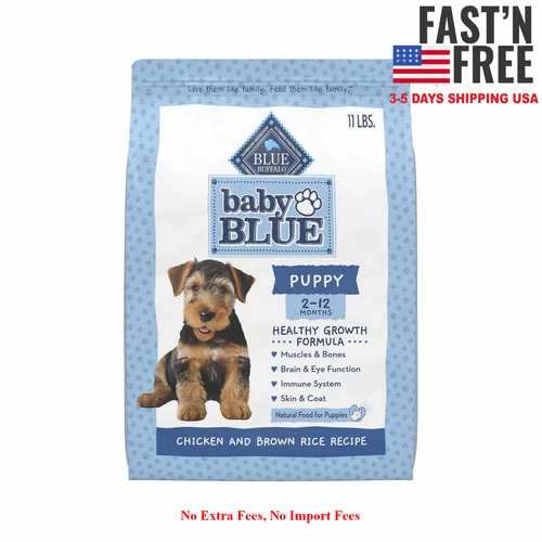 [HOT SALE] Baby BLUE Healthy Growth Puppy Dry Food, Chicken, 11-lb. Bag, NEW USA deal from eBay