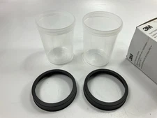 3M 16122 PPS Midi 13.5 Oz Ratio Cups & Collars Paint Preparation System (2 Pack)