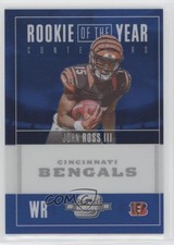 2017 Contenders Optic Rookie of the Year Blue Prizm 25/25 John Ross III 0v0