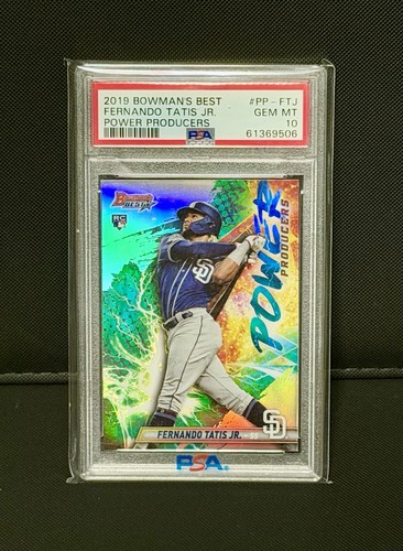 2019 Fernando Tatis Jr. Bowman's Best Power Producers RC PSA 10