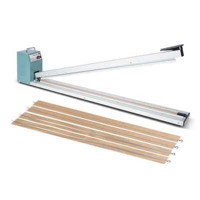 Impulse Heat Sealer, Heavy Duty Sealing Machine with Extra 2 Replacements(whi...