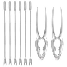 8 Pcs/set Crab Grabber Tool Seafood Sets Crabs Peeling Claw Piler