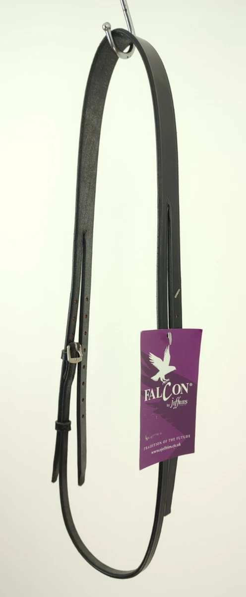 Muserolle Flash Jeffries - Clinchered - Noir - Poney - Occasion