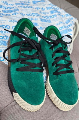 ADIDAS ALEXANDER WANG -GREEN 39.5 SNEAKER