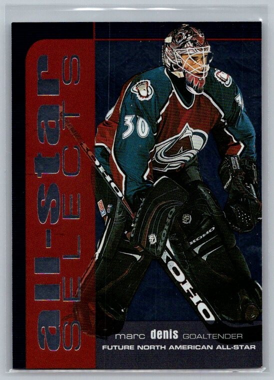 1999-00 BAP Memorabilia #SL-24 Marc Denis All-Star Selects Silver Avalanche