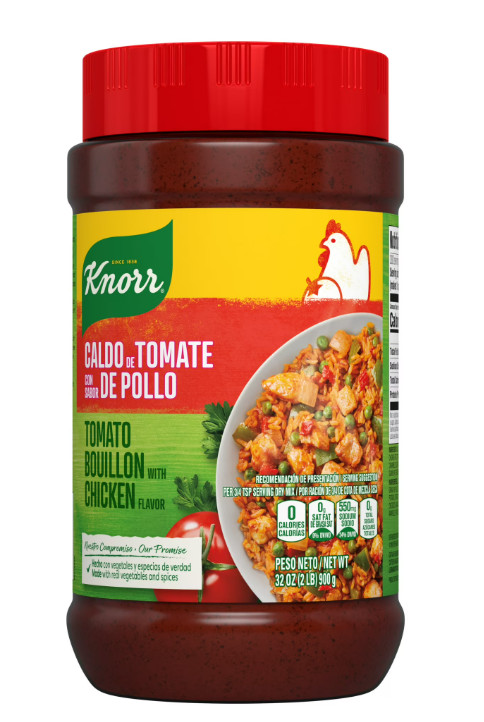 Knorr Granulated Tomato with Chicken Flavor Bouillon Powder, 32 Oz Jar