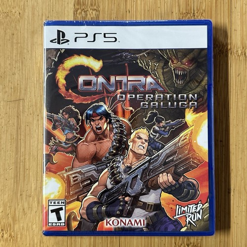 Contra: Operation Galuga PS5 Limited Run Games New (Multi-Language/Run&Gun) Prob