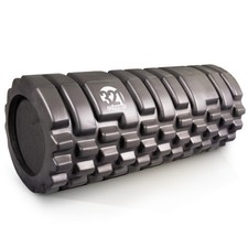 321 STRONG Foam Roller - Medium Density Deep Tissue Massager for Muscle Black