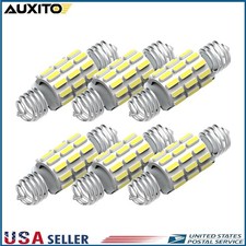 Auxito 6x Festoon 31mm De3175 De3022 Led Map Dome Light Bulb 6500k White E