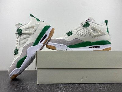 Nike Air Jordan 4 X Nike SB Mid Retro Shoes  Pine Green AJ4 SB Men's DR5415-103