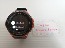 Casio Protrek Smart WSD-F20 Mens Watch Digital Orange From Japan WSD-F20-RG Used