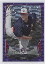 2013 Bowman Purple Ice 10/10 Vance Worley #163 0a7