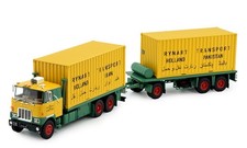 TEKNO,MACK F700 6x4 straight truck with container carrier and 20 ft container...