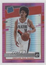 2020-21 Panini Donruss Optic Rated Rookie Hyper Pink Prizm CJ Elleby #195 2l4