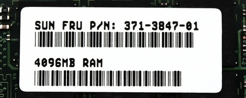 Sun Microsystems 371-3847 4GB Dual Rank x4 DDR2-667 DIMM ECC Registered Memory - Picture 2 of 7