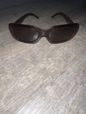 Square Rectangle Vintage Frame Red Tortoise Sunglasses