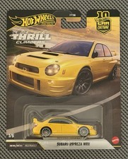 2025 Mattel Hot Wheels Car Culture Thrill Climbers Subaru Impreza WRX Yellow NIP