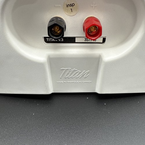 Altavoces de estantería Paradigm Titan v.3 (blanco) - 2 subwoofers - 2 envolventes - ¡Funcionan! - Imagen 9 de 11