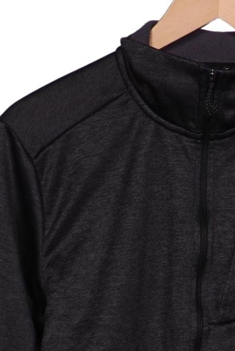 SALOMON felpa uomo felpa felpa taglia L grigio #bm6mew6