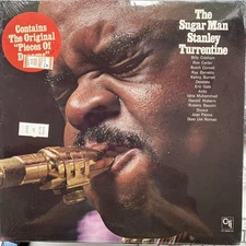 Stanley Turrentine Sugar Man Vinyl LP SEALED NEW 1975 Cobham Carter CTI6052S1