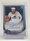 JORDAN CLARKSON 2025-26 BOWMAN CHROME AUTO BASKETBALL #BCA-JC UTAH JAZZ Q3882