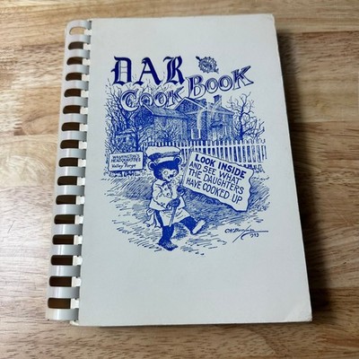 D.A.R. Cook Book 1949 First Edition Valley Forge Committee Recipes