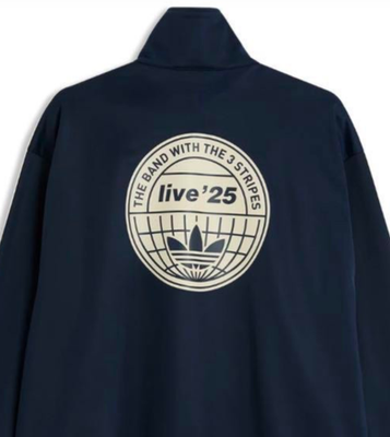 adidas Oasis Tour Indigo Firebird Track Jacket Logo Originals