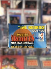 Topps 1993 Gold Archives NBA Basketball The Rookies 1981-91 Gold Set Box