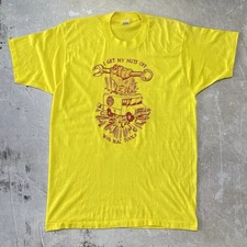 Vintage 80s Mac Tools T-shirt “I Get My Nuts Off” Screen Stars Car Joke Tee