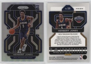 2021-22 Panini Prizm Silver Prizm Herbert Jones #329 Rookie RC