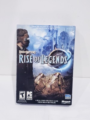 Rise of Nations: Rise of Legends (PC, 2006) New Sealed