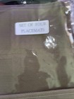Calvin Klein Brown (Chocolate color) placemats 4 pack set brand new NWT — photo 3
