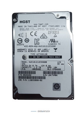 HGST HUC101212CSS600 0B28482 Hard Drive 118033088-02 1.2TB 10K SAS 2.5'' HDD