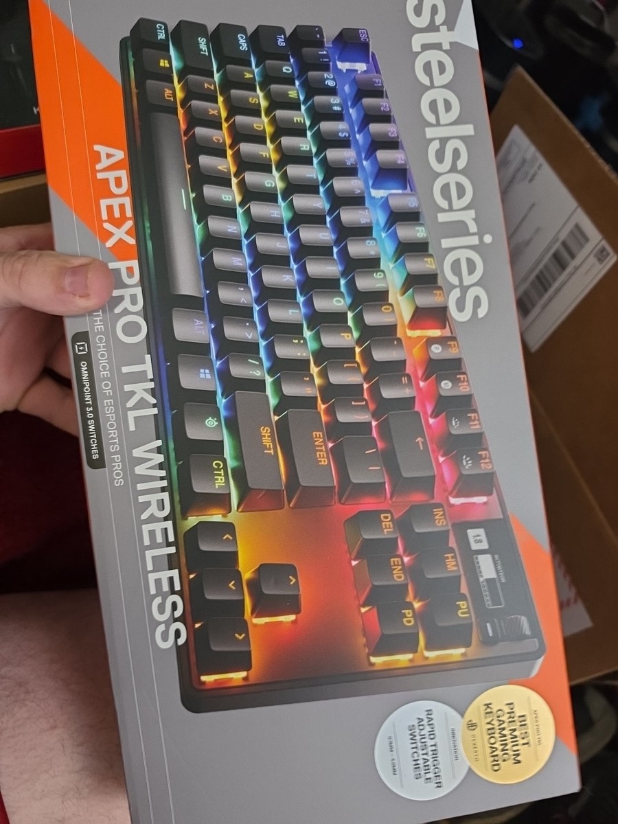 SteelSeries Apex Pro TKL Gen 3 Wireless Gaming Keyboard (64871
