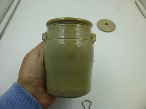 VINTAGE 1987 RED WING SALZGLASUR 6 GALLONEN BUTTERDOSE SOUVENIR / SOFORTIGER VERSAND - Bild 4 von 8