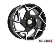 Cerchi in lega Ford Fiesta ST Style R15 4x108 4x15 pollici neri 6J Felgen