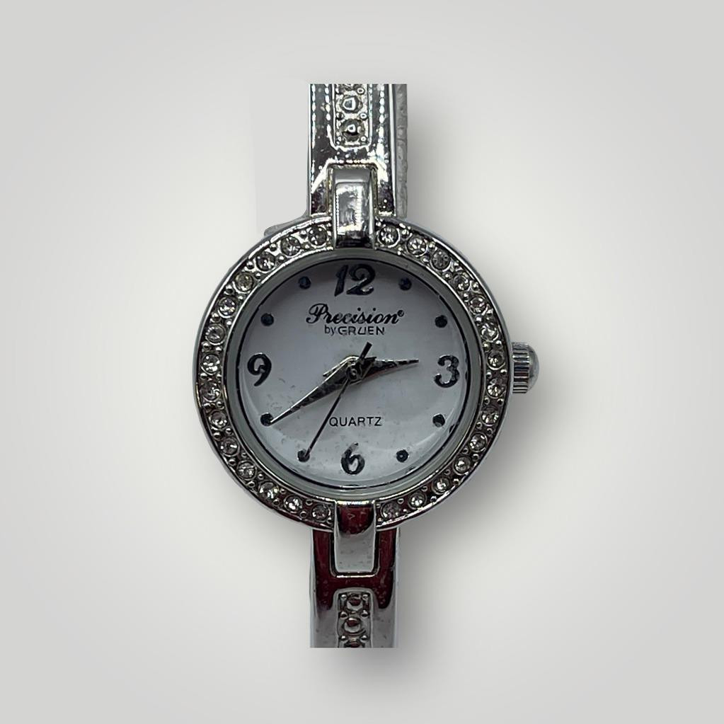 Quartz Quarzuhr Reparieren Kosten Gruen Precision Ladies Analogue