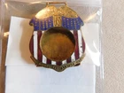 United We Stand DIVIDED WE FALL Watch Fob Sweetheart Item WWI