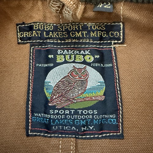 Freewheelers 1920s BUBO SPORT TOGS Moleskin Nassau Jacket Coat Men Size 42 - Picture 8 of 18