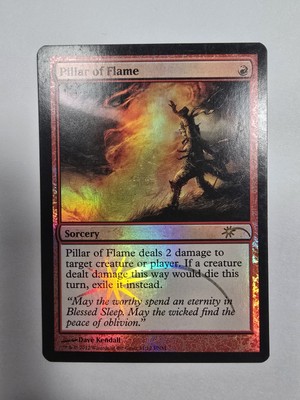 Pillar of Flame FNM Promos Foil Magic The Gathering 