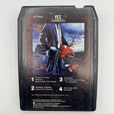 Yes - Tormato - Restored 8 Track Tape - New Pad and Splice