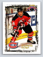 1996-97 Fleer NHL Picks #128 Stephane Richer Montreal Canadiens Hockey Card